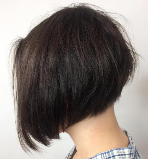 Stacked Bob For Thin Hair