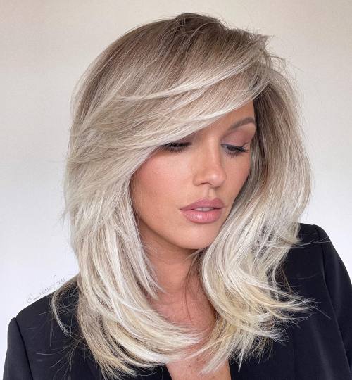 Awesome Face Framing Feathered Layers