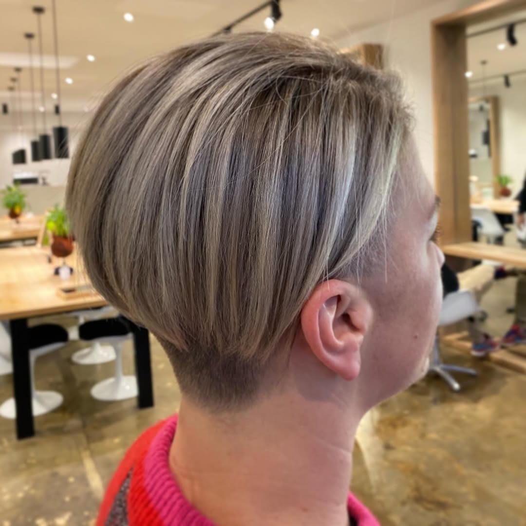Over Long Top Undercut Pixie Hairdo
