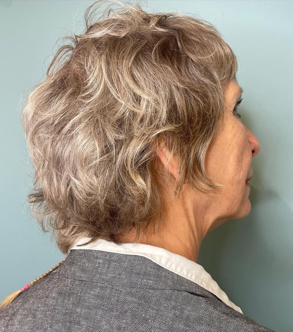 Shag Haircut for Women Over