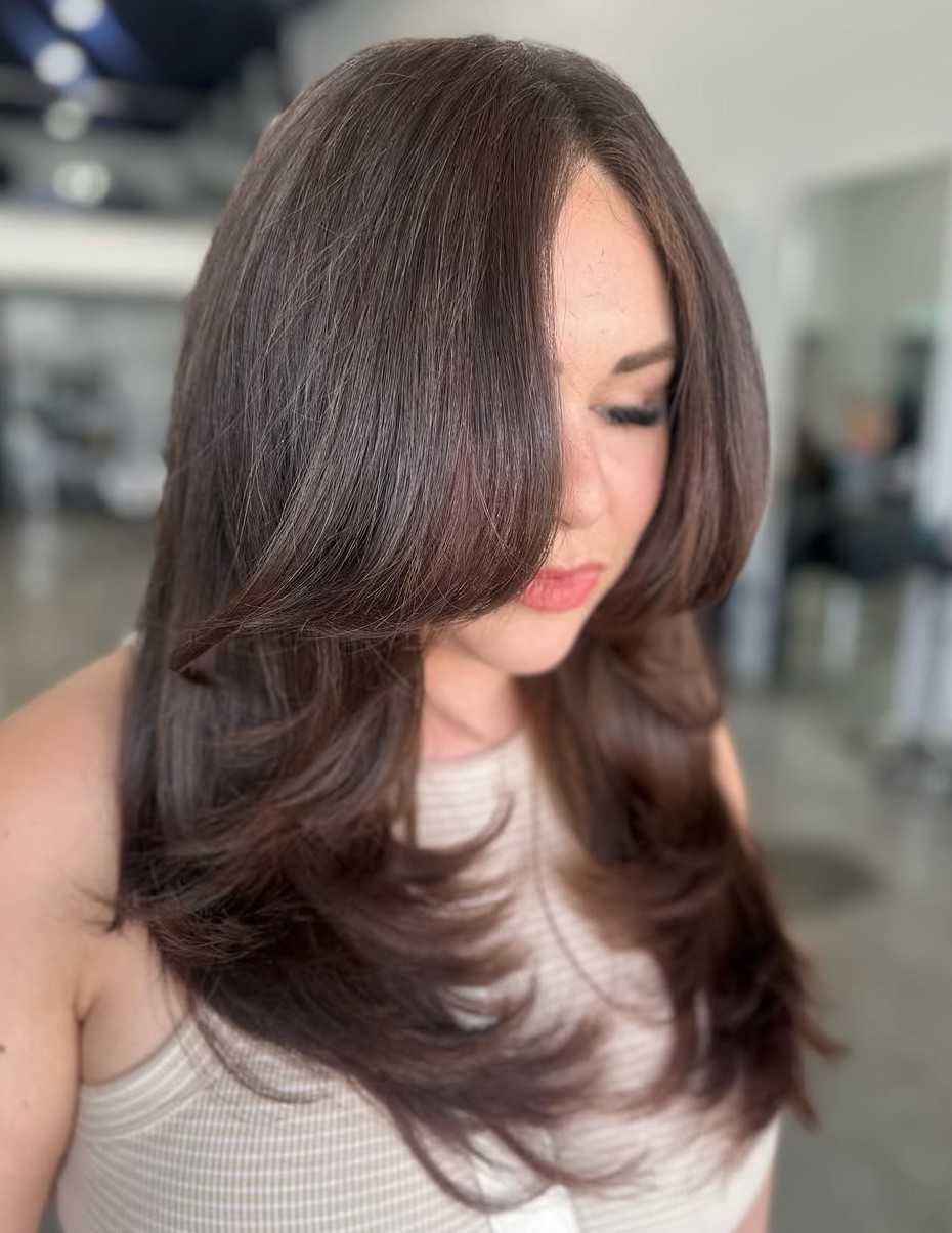 Butterfly Cut with Wing Layers