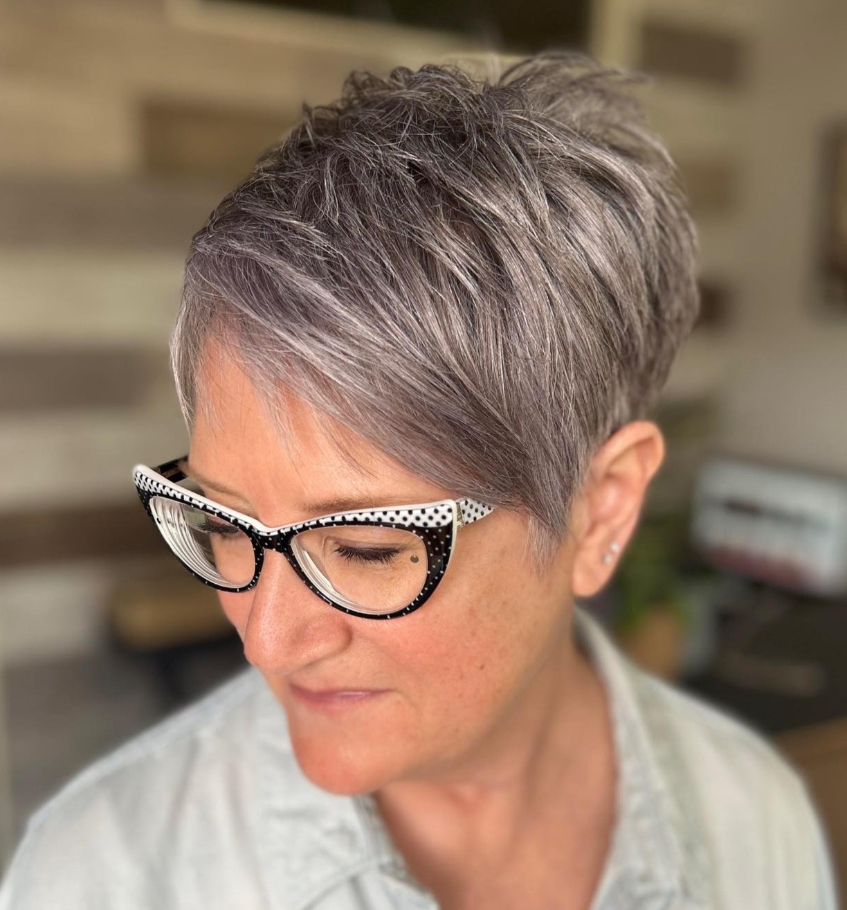 Edgy Pixie for Women Over 40