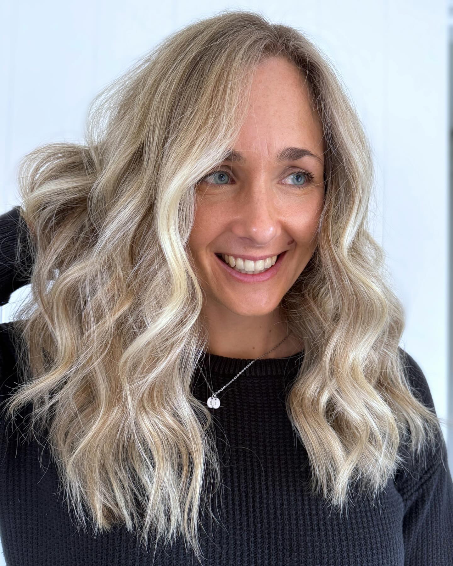 Sunkissed Beach Blonde Balayage Highlights