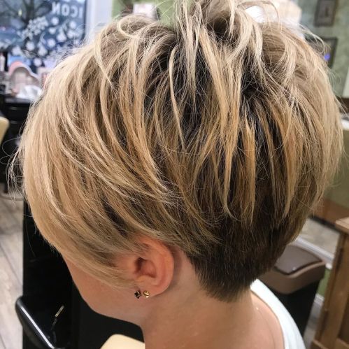 Undercut Pixie For Fine Hair