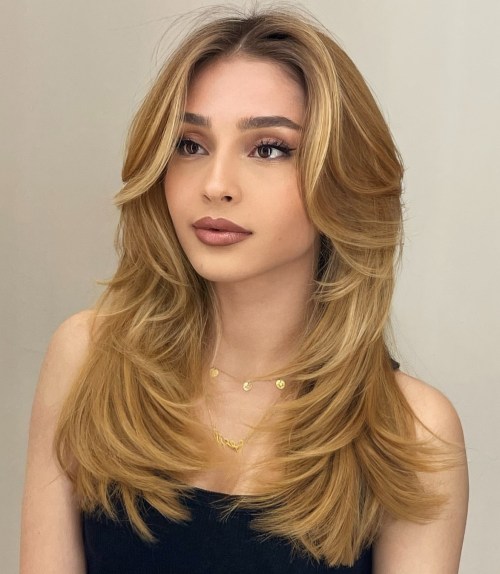 Butterfly Haircut for Straight Hair