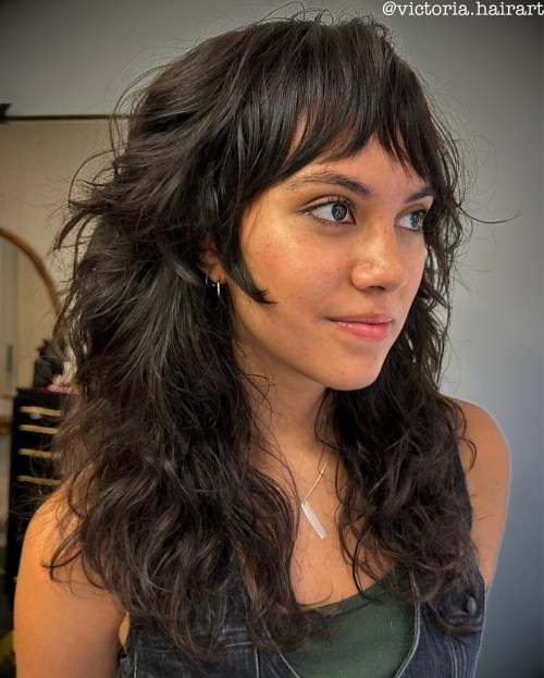 Armpit Length Hime Wolf Haircut