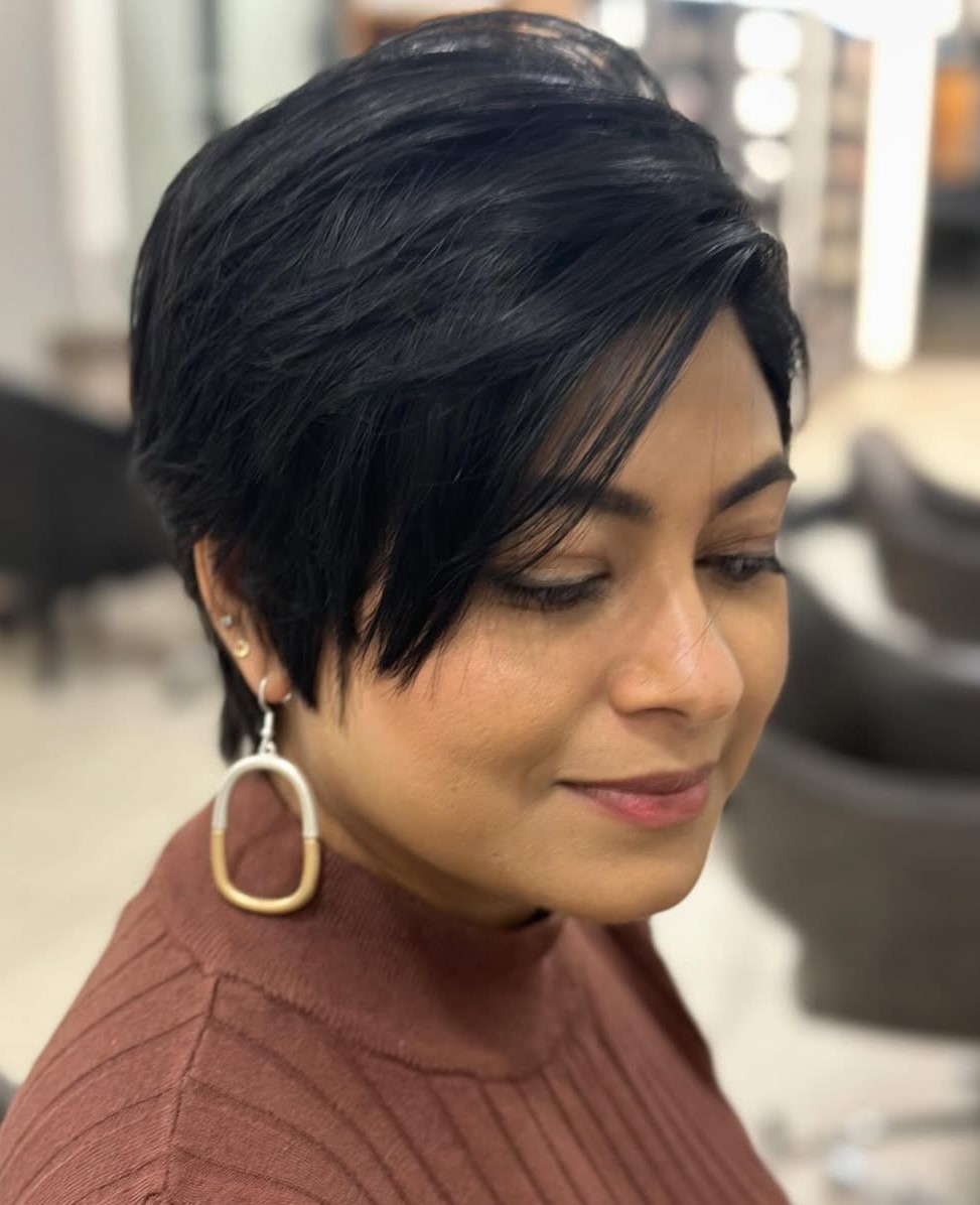 Bold Pixie Cut to Look Younger