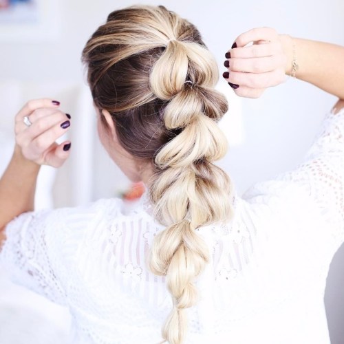 Pull Through Mohawk Braid