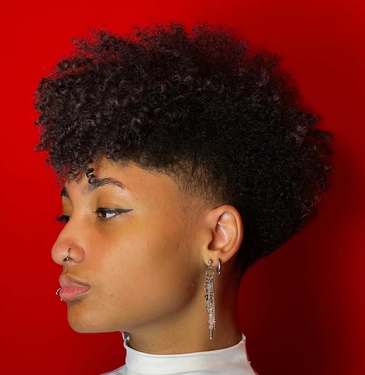Short Natural Tapered Cut