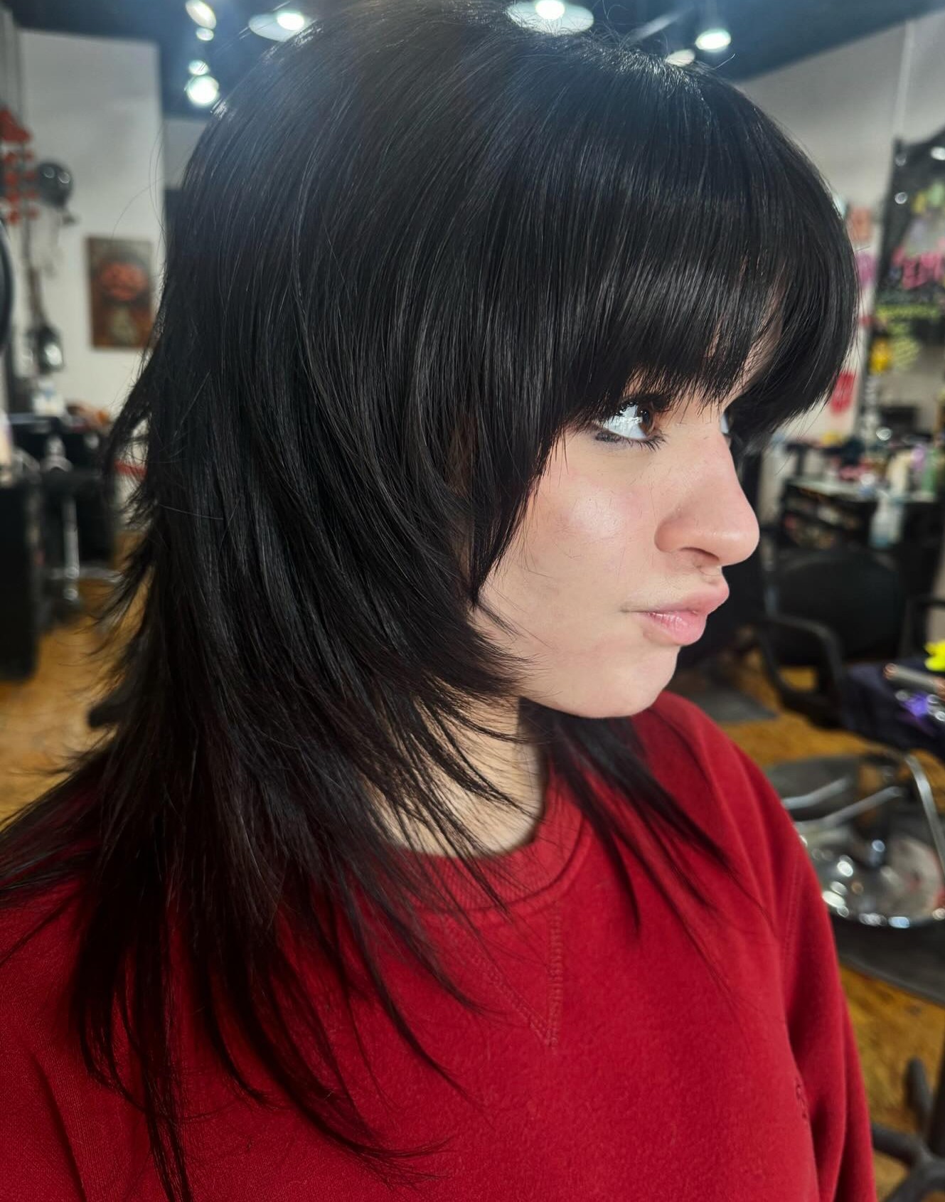 Wolf Cut for Straight Hair