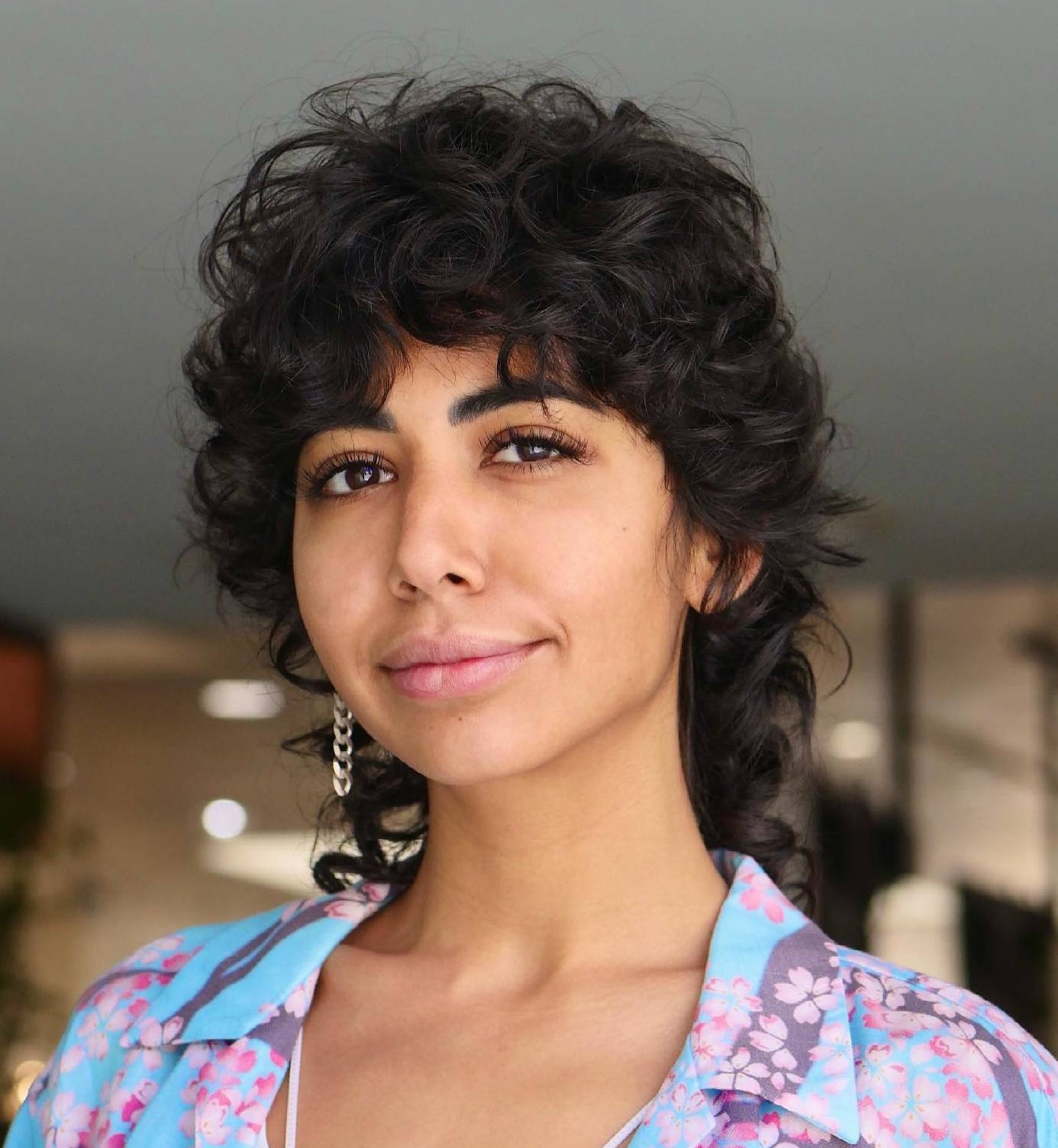 Stunning Curly Shullet for Short Hair Wolf Cut Mullet for Curly Hair