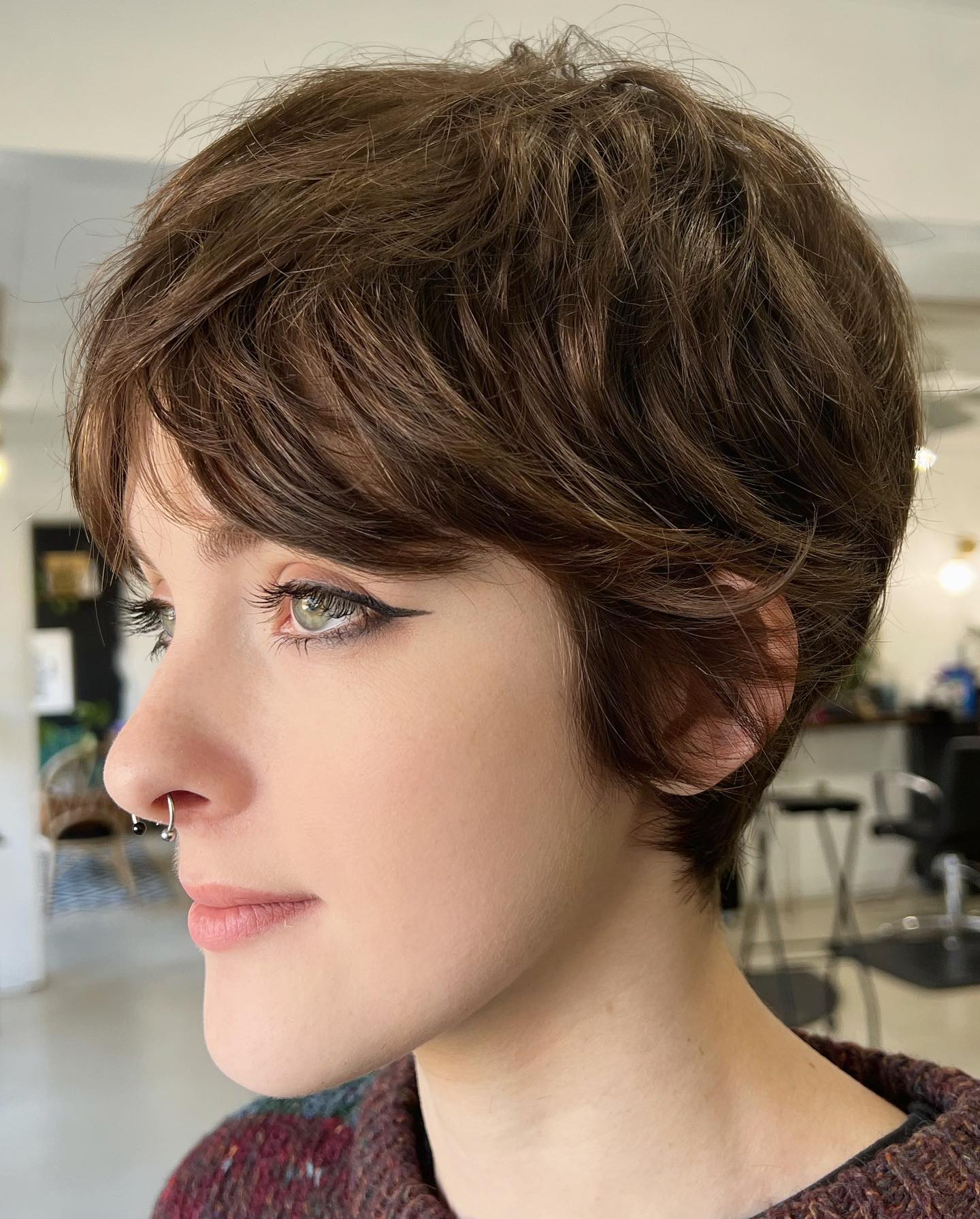 Shaggy Bixie Hairstyle for Women