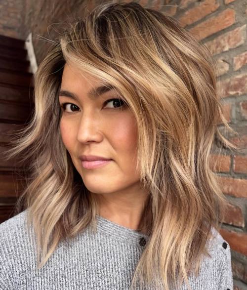 Asian Milk Chocolate Midi Shag