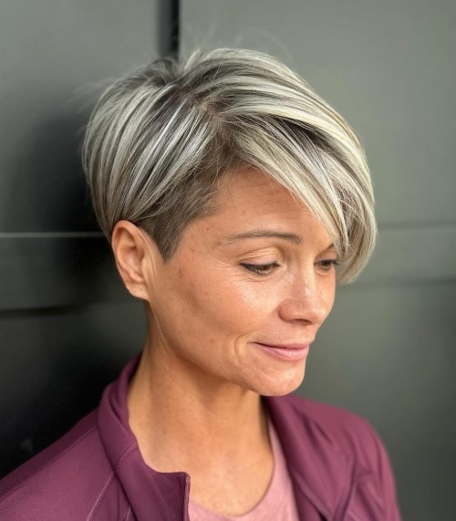 Modern Pixie Bob with Side Undercut