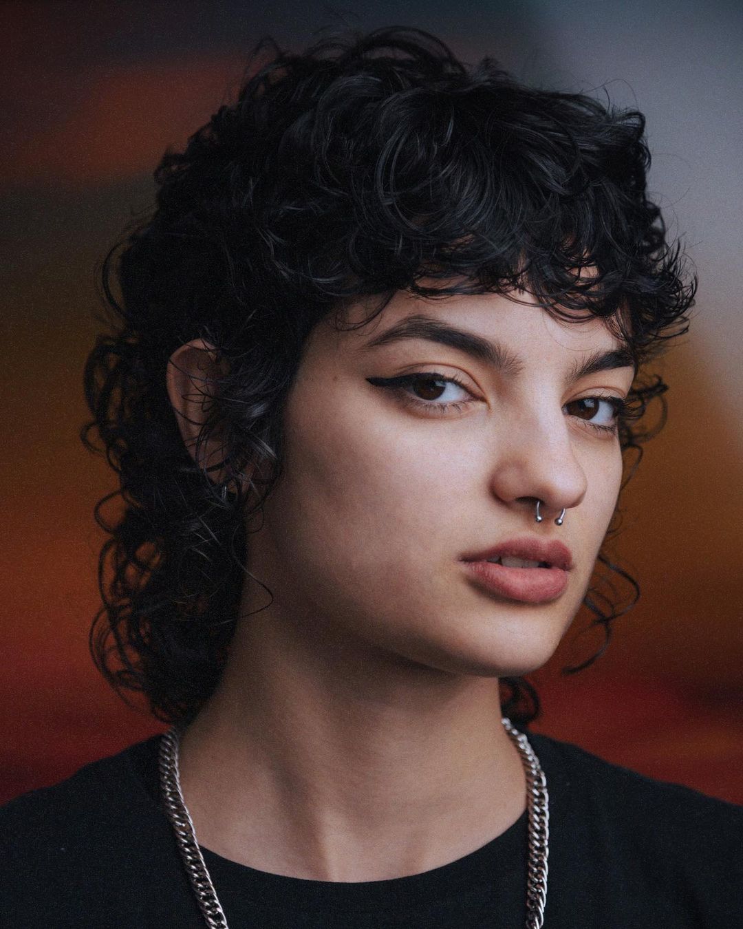 Edgy Wolf for Heart-Shaped Face Edgy Wolf Cut Mullet on Angular Face Shape