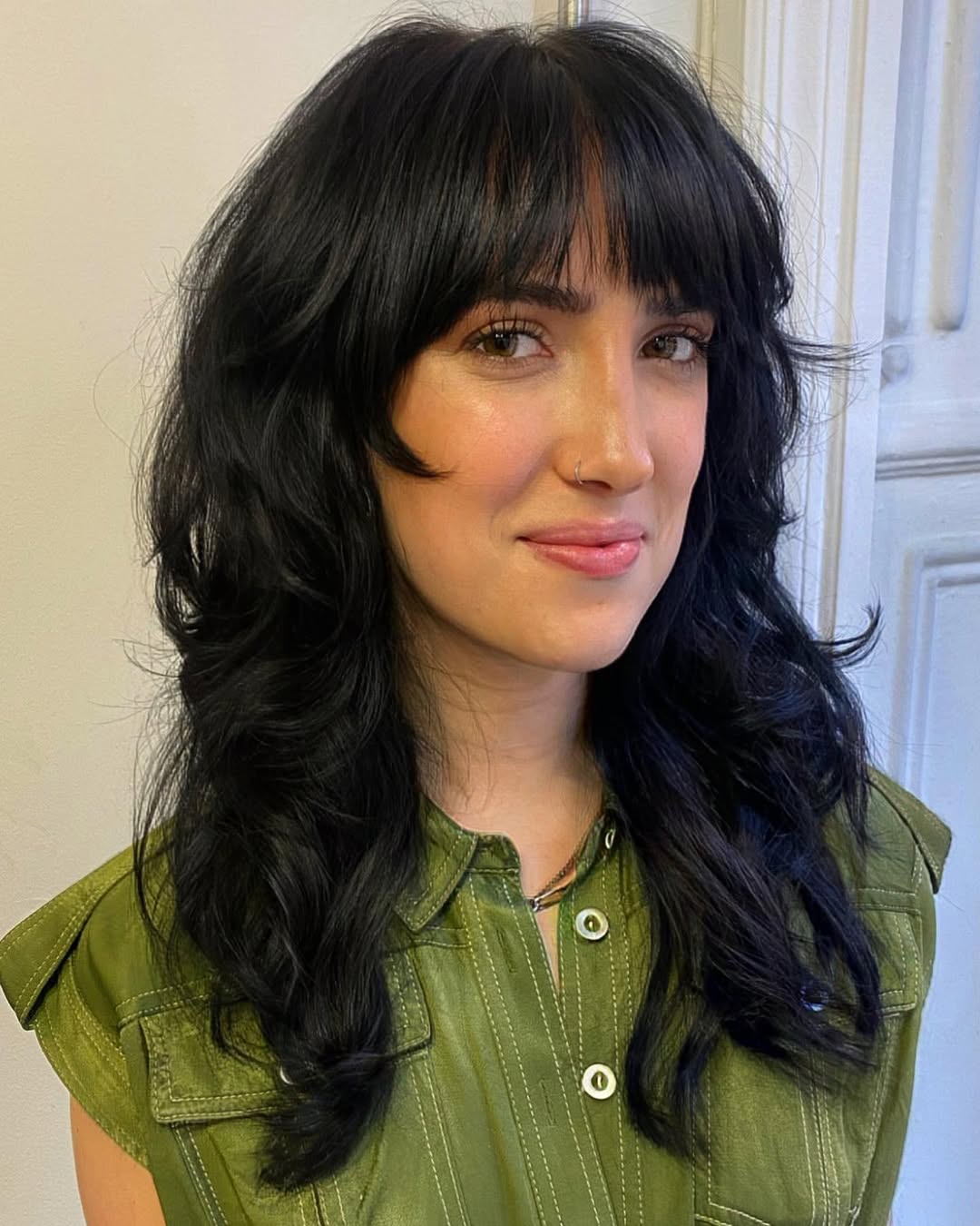 Point-Cut Shag Low-Maintenance Shag Haircut