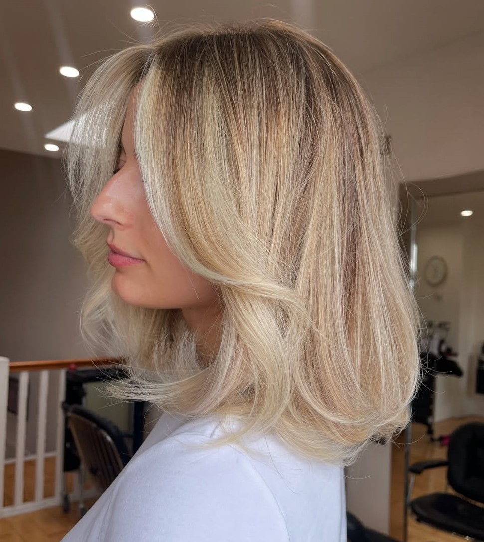 Customized Blonde Hair Shade