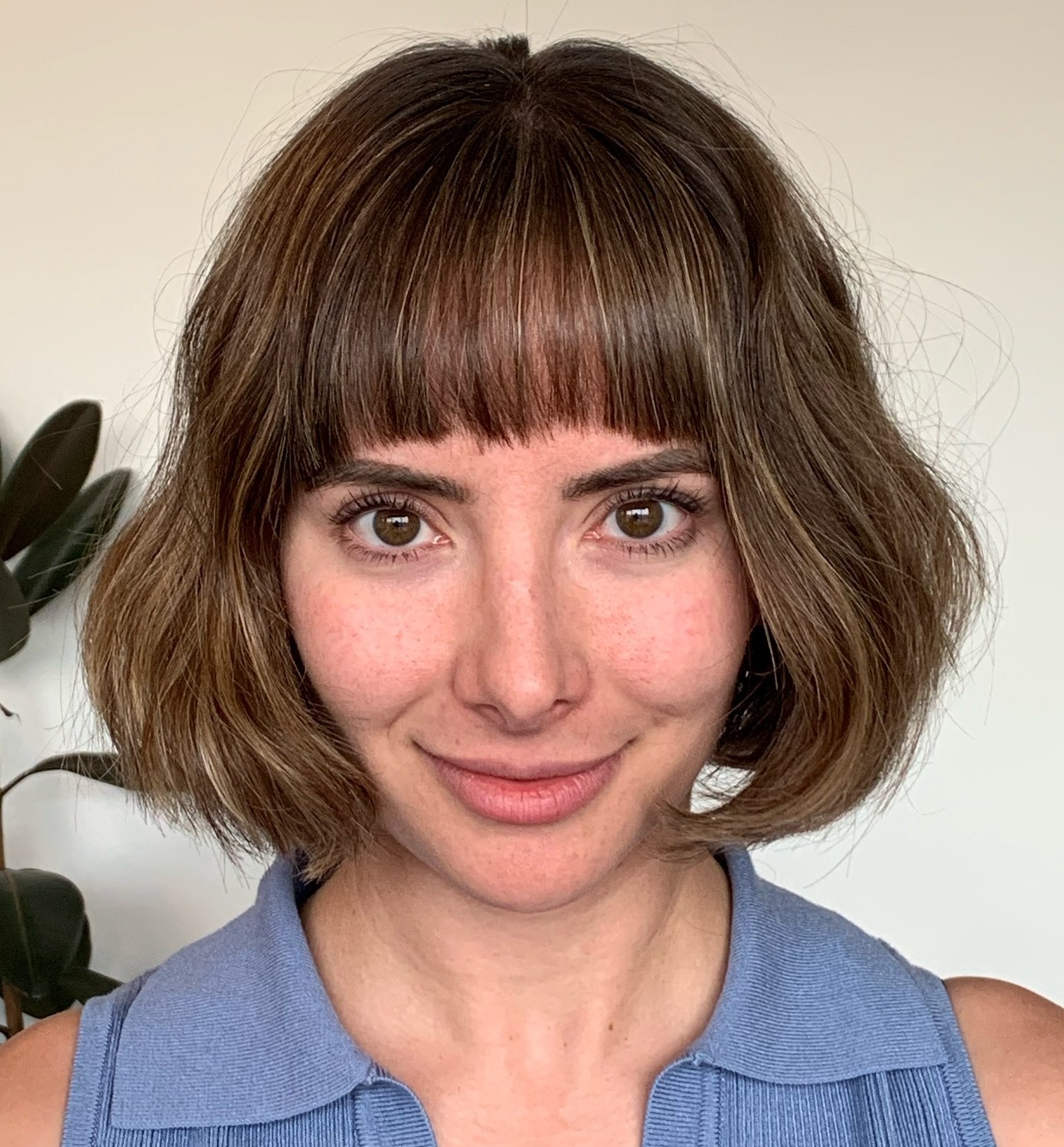 Short Fringed Bob