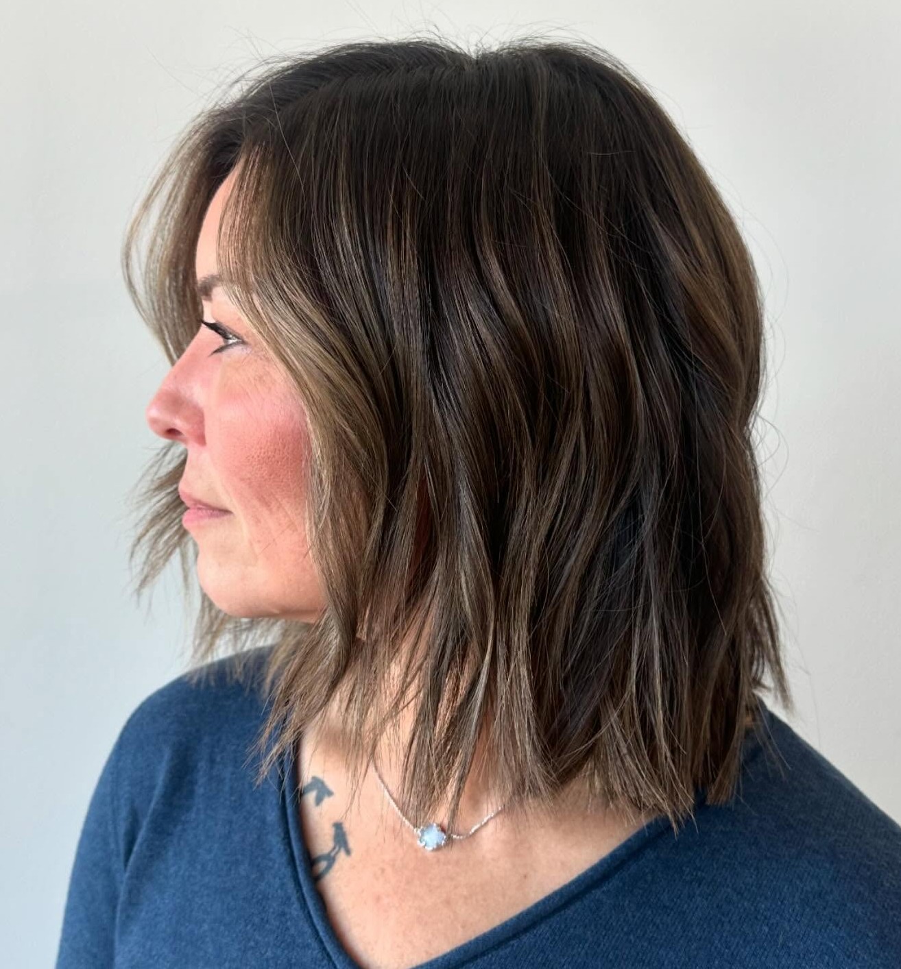 Dark Brown Hair Color Over 40