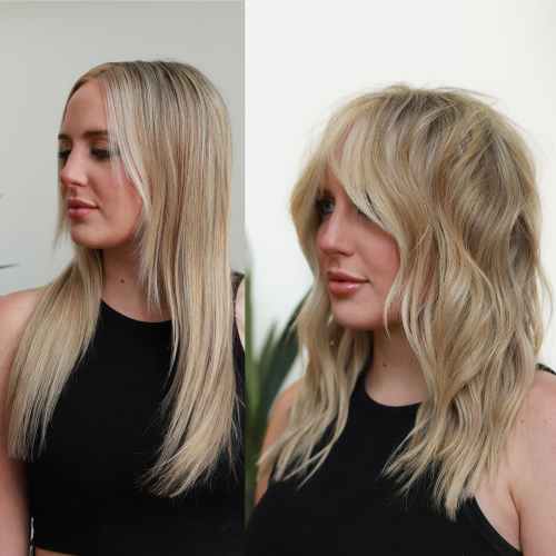 Texture Boosting Shag for Straight Hair