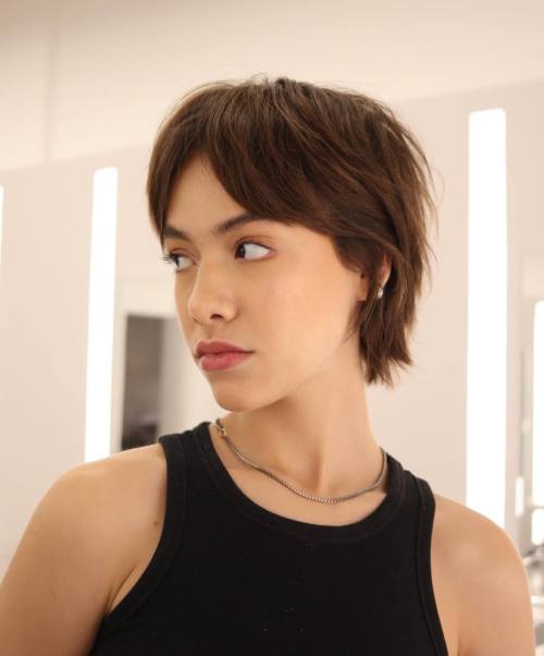 Mullet Shag for Straight Hair