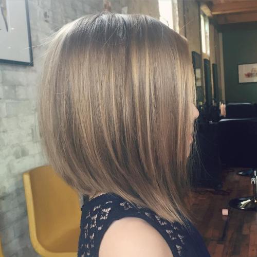 Long Layered Bob For Girls