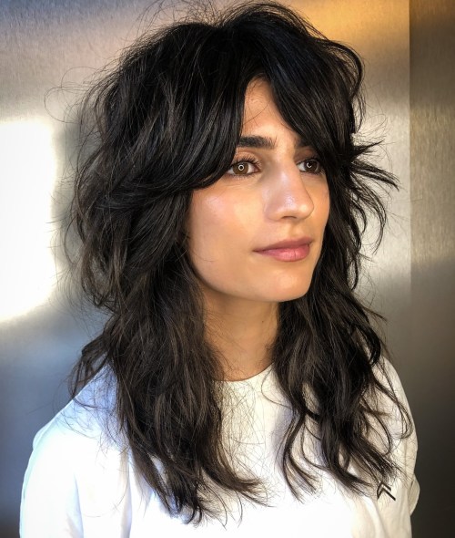 Below the Shoulders Wolf Haircut