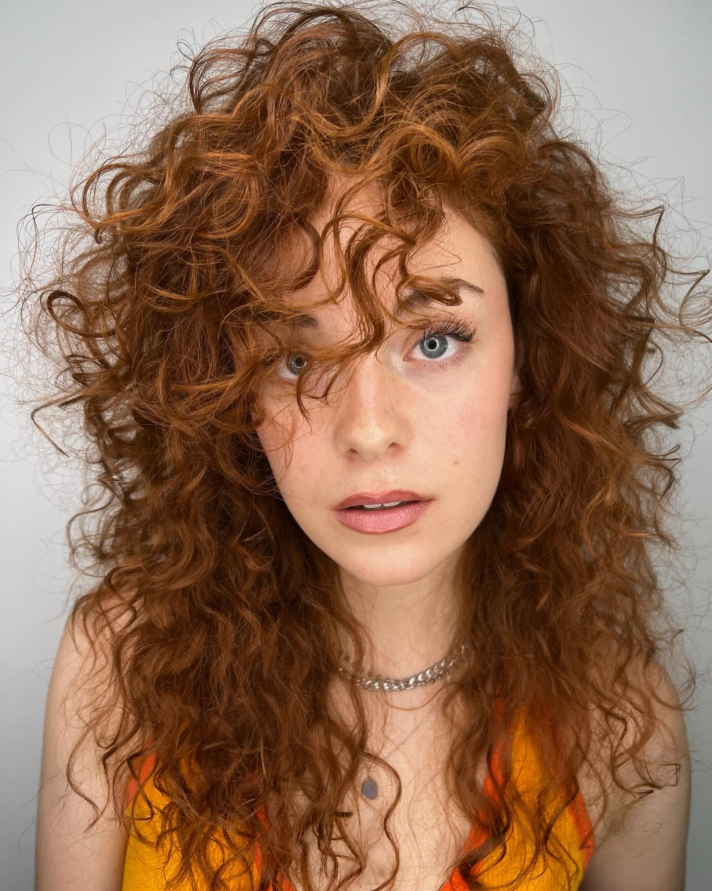 Long Layered Haircut for Curly Hair