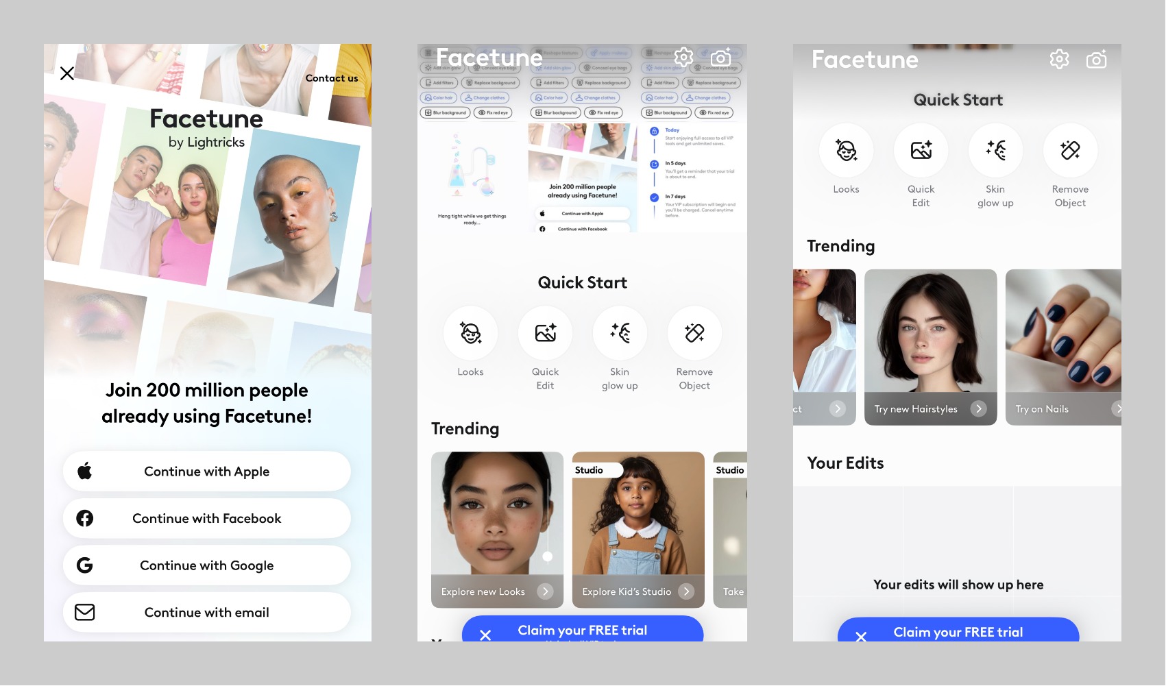 Facetune Interface Testing Results with Benefits and Side Effects